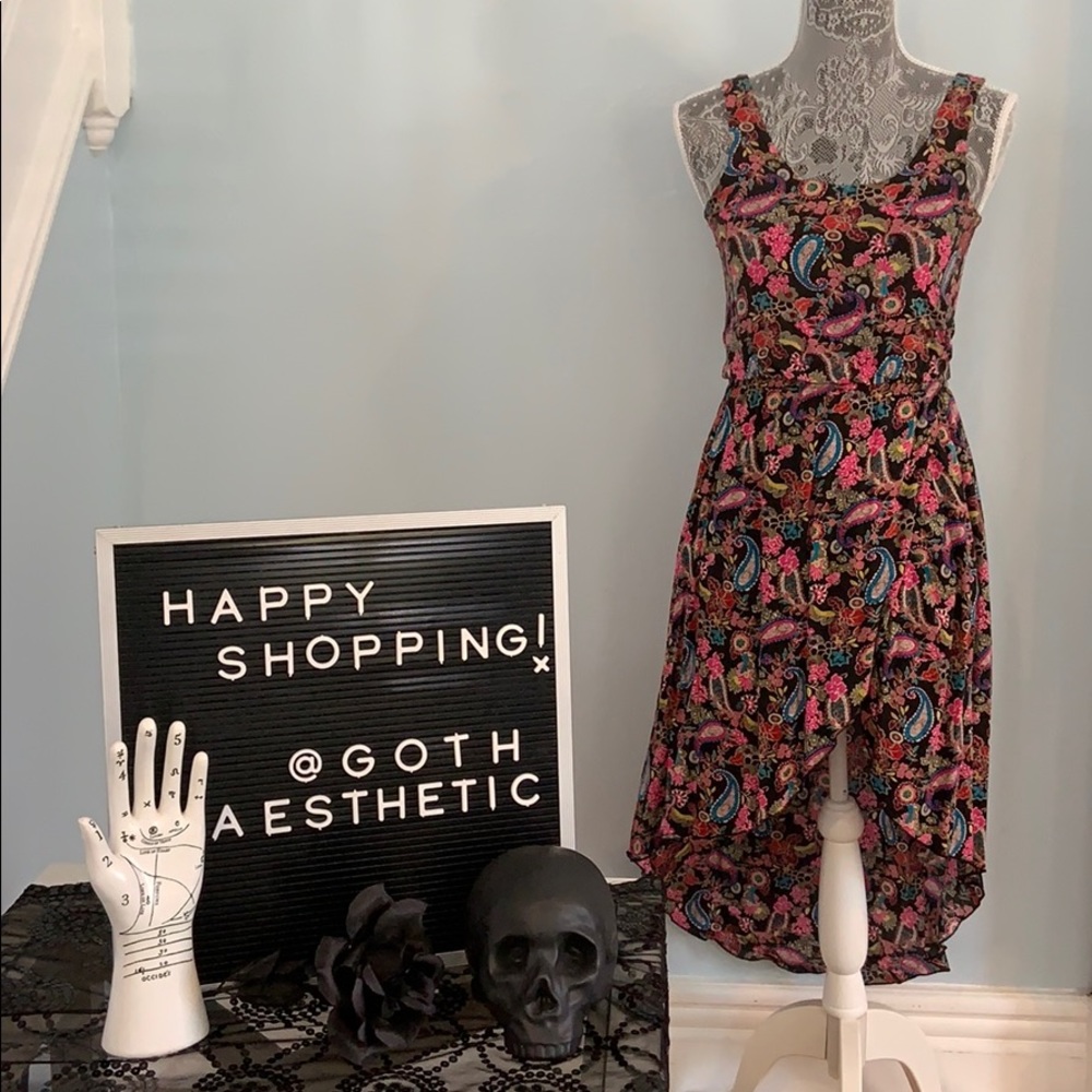 Lightweight High-Low Summer dress
